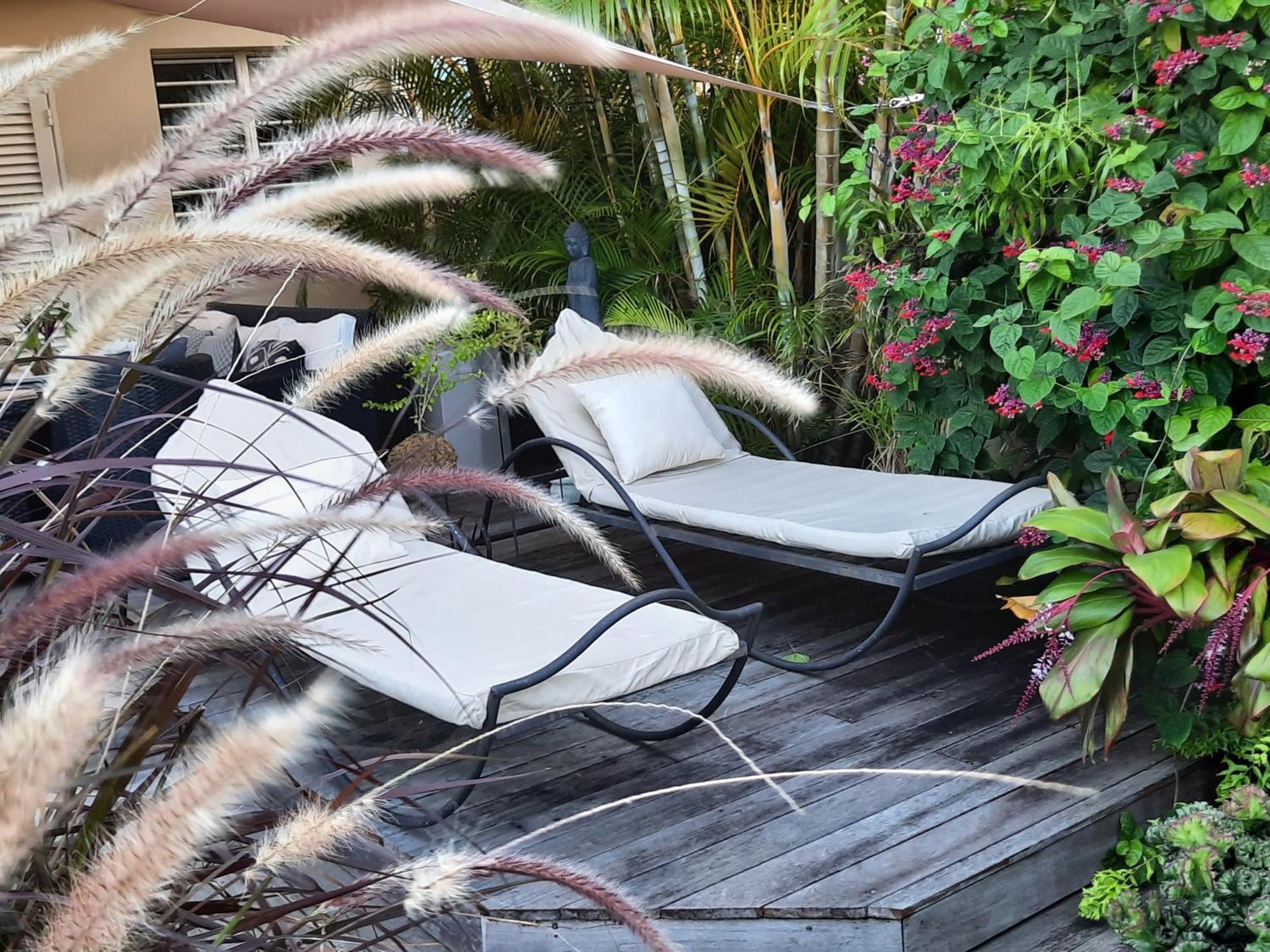 Jolie Maisonnette, Piscine, Jacuzzi Sainte-Suzanne Extérieur photo